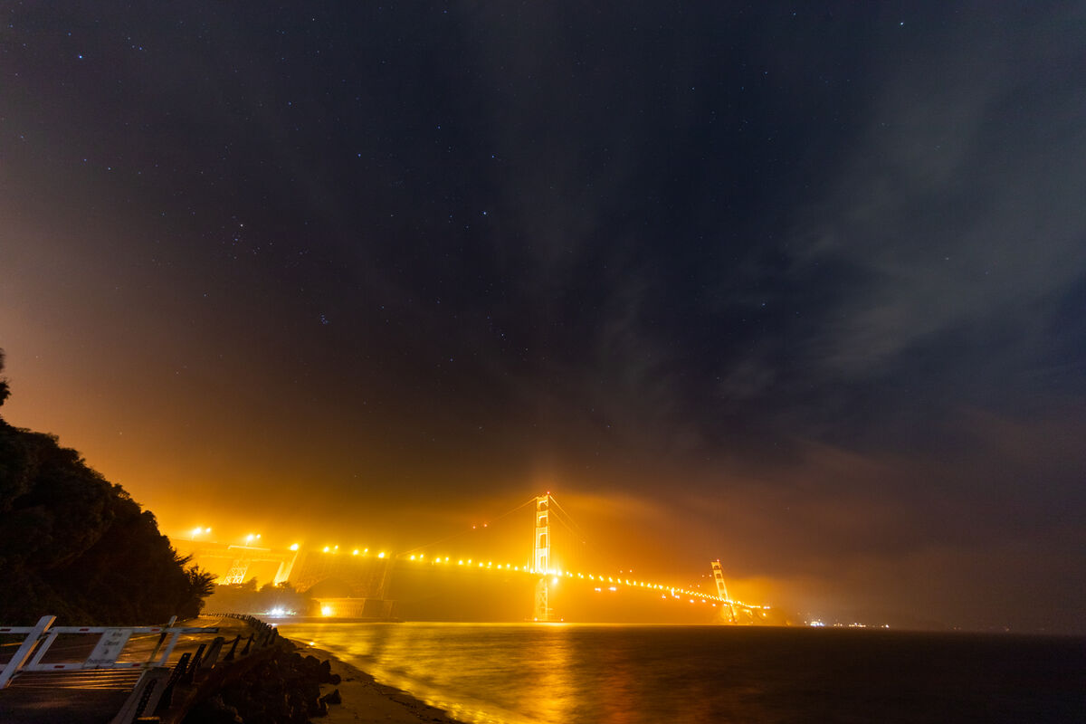 Golden Gate, from the Marin side