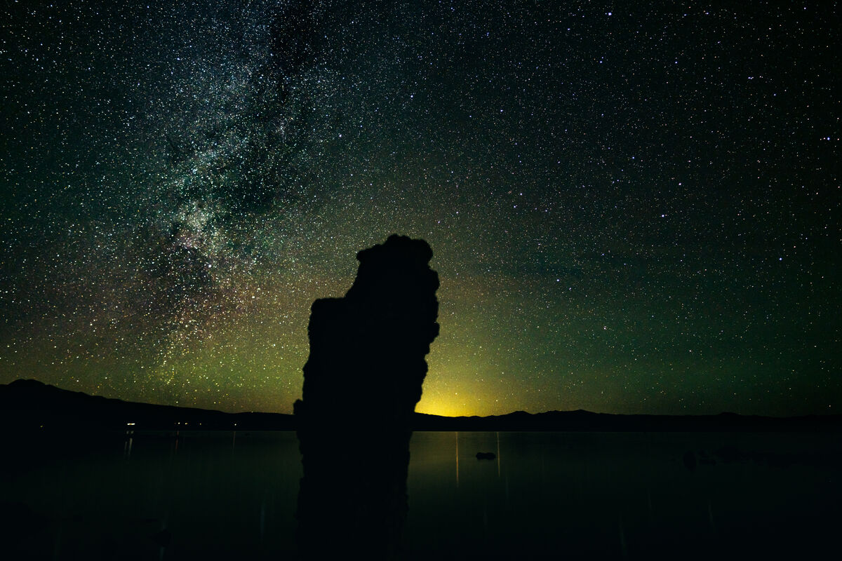 One tower, airglow